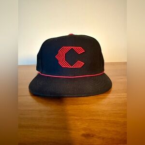 Cincinnati Reds City Connect New Era Black and Red Cap - Size 7 3/8